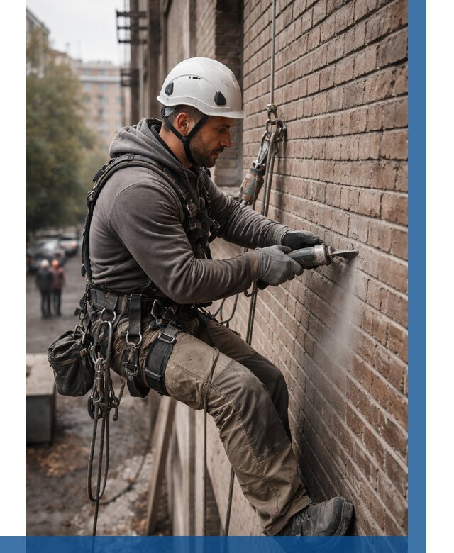 Расшивка кирпичных швов в Черкесске от 612 р. | ВЫСОТНИК-Чрк