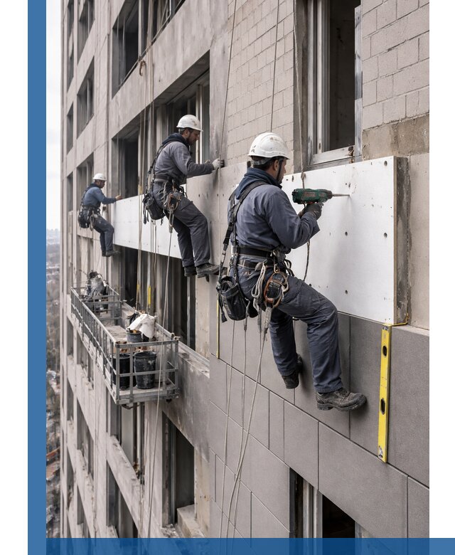 Монтаж фасадных термопанелей высокого качества в Черкесске