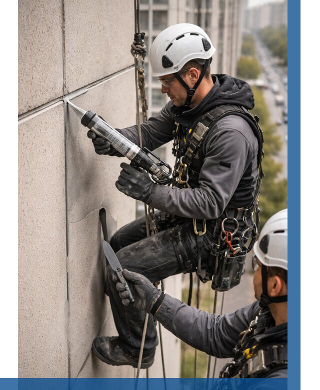 Первичная герметизация швов в Черкесске от 612 р. | ВЫСОТНИК-Чрк