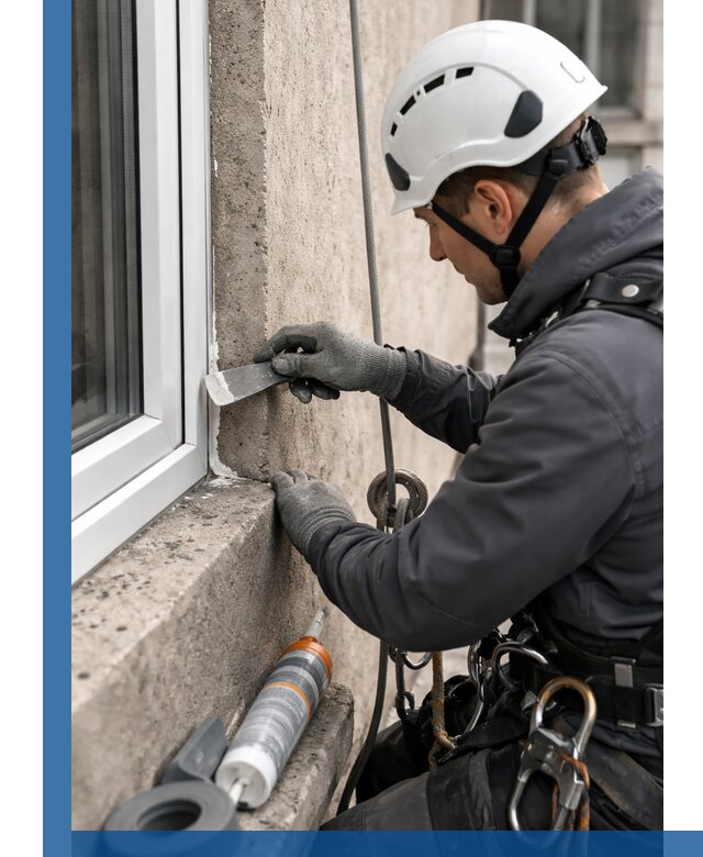 Герметизация монтажных швов окон в Черкесске с гарантией качества