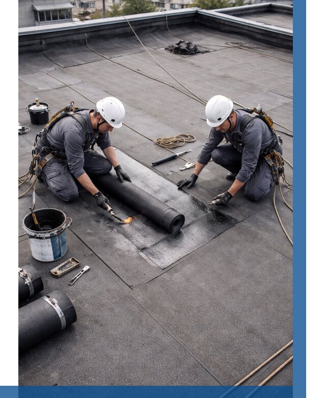 Ремонт мягкой кровли под ключ в Черкесске от 714 р. | ВЫСОТНИК-Чрк