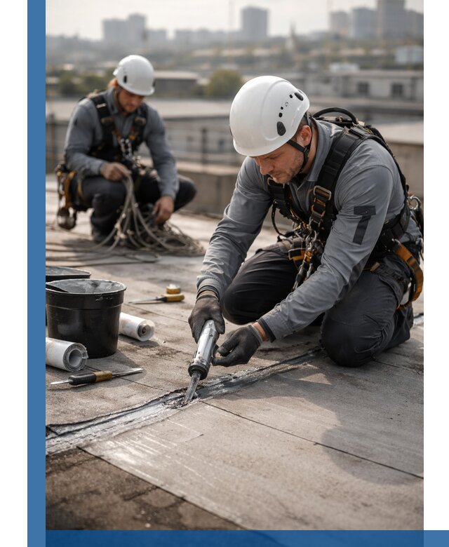 Аварийное и капитальное устранение протечек кровли в Черкесске