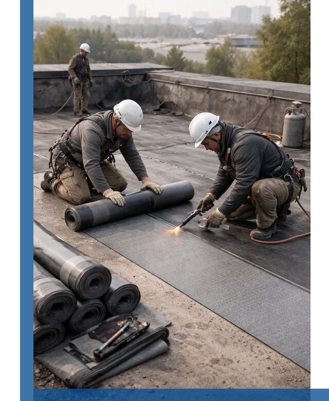 Монтаж мягкой кровли в Черкесске профессионально и надежно