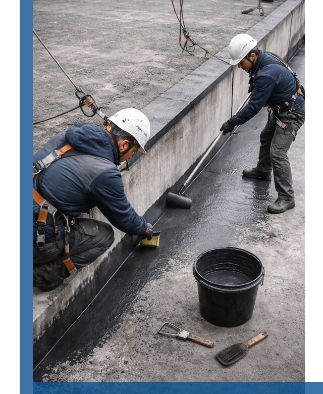 Гидроизоляция кровли жидкой резиной профессионально в Черкесске