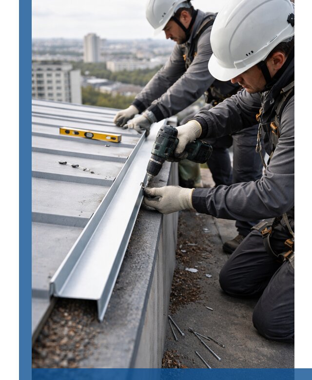 Монтаж капельника на кровле в Черкесске с гарантией качества