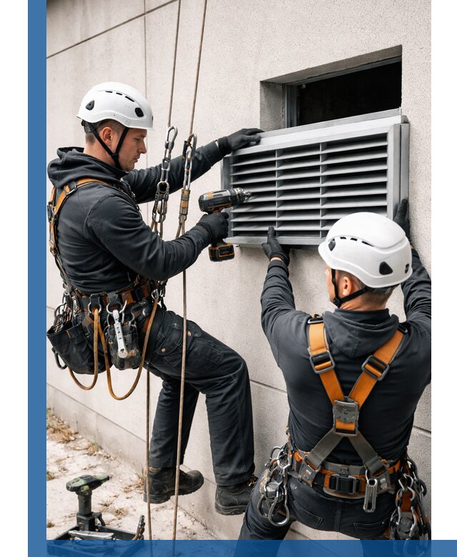 Монтаж вентиляционных решеток в Черкесске профессиональный сервис