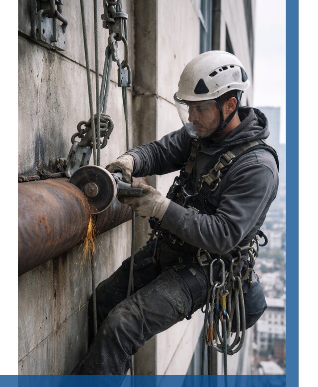 Резка металла на высоте в Черкесске по цене от 4588 р. | ВЫСОТНИК-Чрк