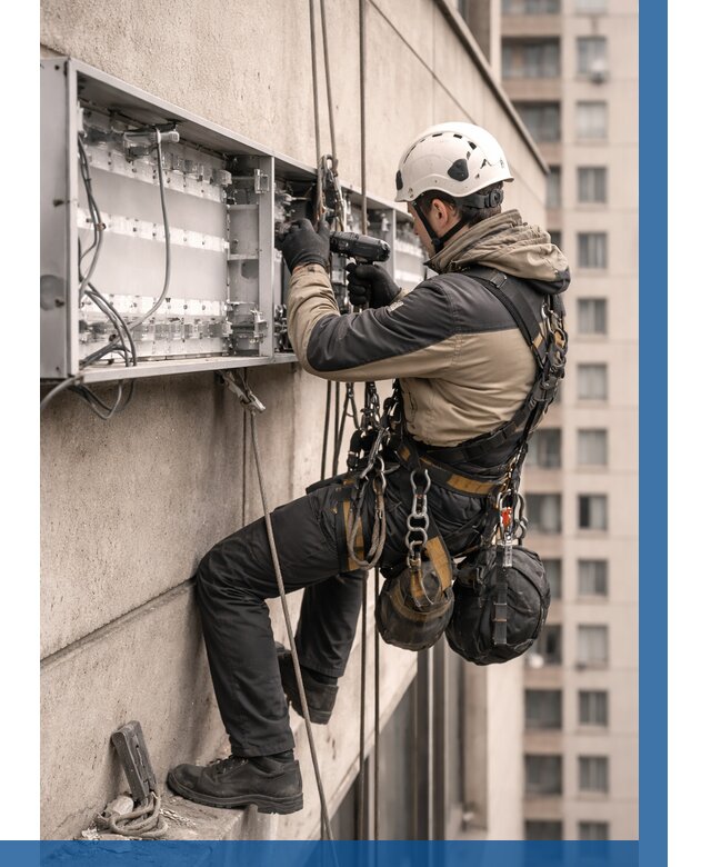 Ремонт вывески на высоте в Черкесске от 4588 р. | ВЫСОТНИК-Чрк