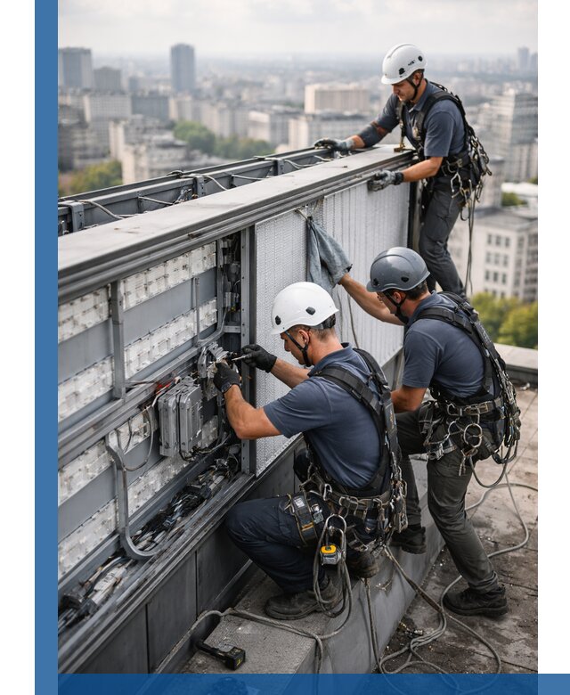 Профессиональное обслуживание крышной рекламы в Черкесске под ключ