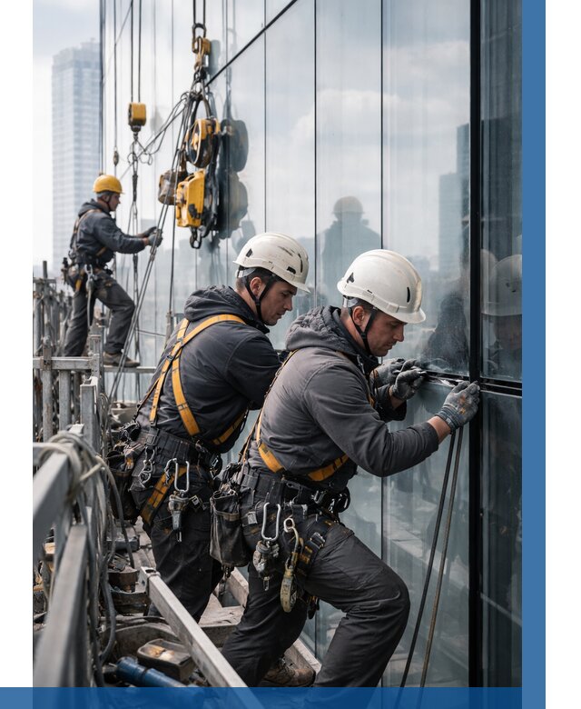 Структурное остекление фасадов в Черкесске от 9686 р. | ВЫСОТНИК-Чрк