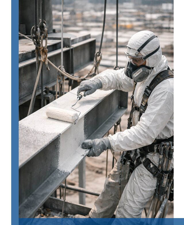 Профессиональная огнезащитная обработка металлоконструкций в Черкесске