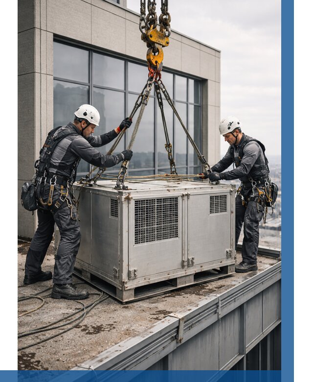 Такелажные работы на высоте в Черкесске от 8157 р. | ВЫСОТНИК-Чрк