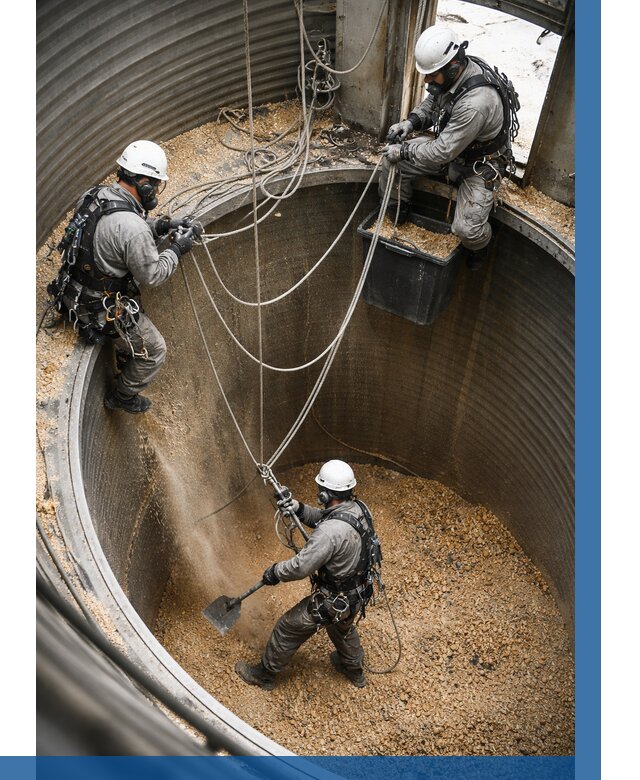 Чистка зерновых бункеров в Черкесске от 12235 р. | ВЫСОТНИК-Чрк