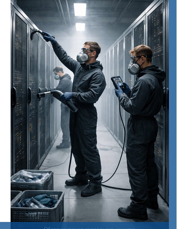 Обеспыливание серверной комнаты в Черкесске от 4588 р. | ВЫСОТНИК-Чрк