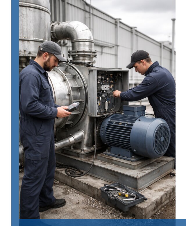 Техническое обслуживание промышленного оборудования в Черкесске