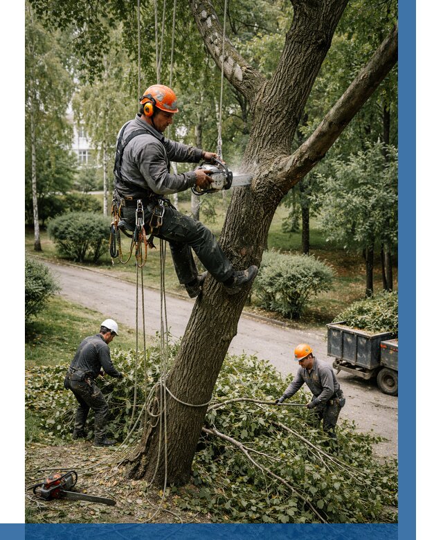 Кронирование деревьев в Черкесске от 6627 р. | ВЫСОТНИК-Чрк