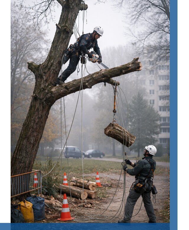 Удаление аварийных деревьев в Черкесске от 15294 р. | ВЫСОТНИК-Чрк