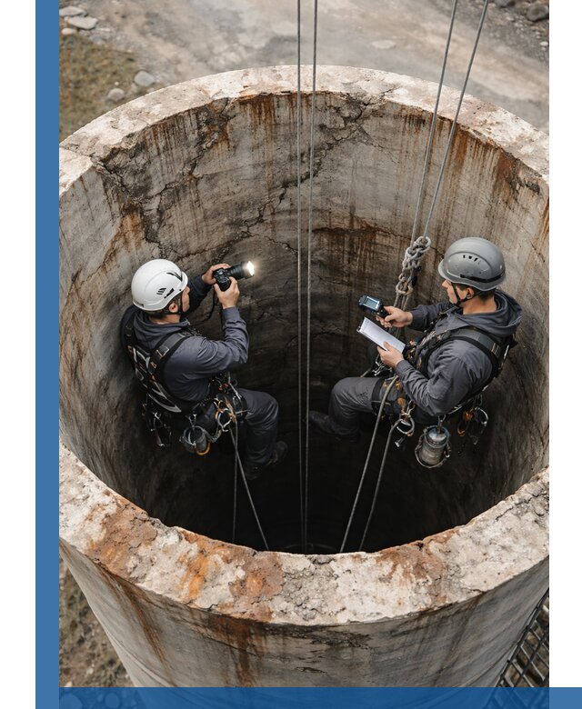 Обследование дымовой трубы: диагностика и оценка состояния в Черкесске